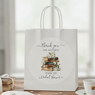 Pegatina Redonda Nuevo Capítulo Comienza Libro Desayuno de Despedid
