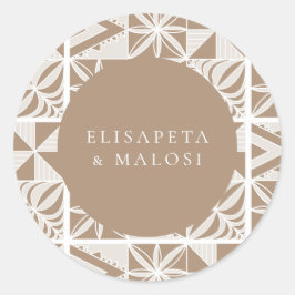 Pegatina Redonda Nuku'alofa