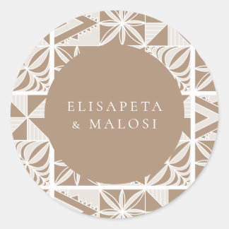 Pegatina Redonda Nuku'alofa