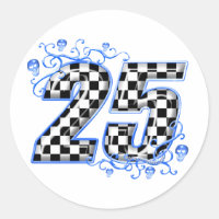 número que compite con azul 25