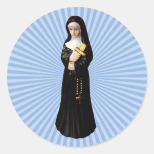 Pegatina Redonda Nun