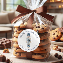 Nutcracker, Navidades de la Chinoiserie azul y bla