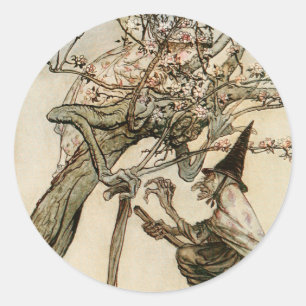 Pegatina Redonda O Árbol mío