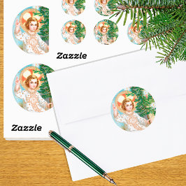 Pegatina Redonda O Come, O Come, Emmanuel (Detalle) Advance