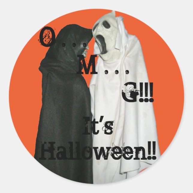 PEGATINA REDONDA O. ... ... M. ... ... ¡G! (Anverso)