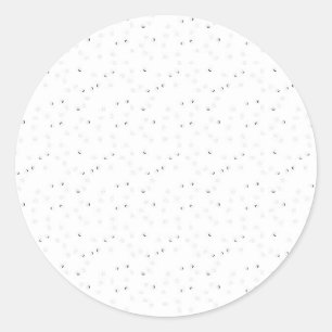 Pegatina Redonda Obtén información con Pegatinas redondos clásicos