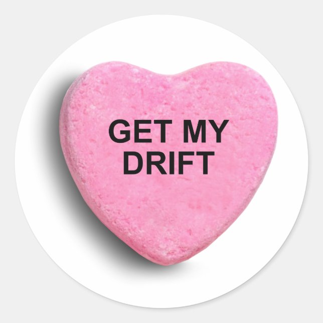 PEGATINA REDONDA OBTENER MI DRILLO (Anverso)