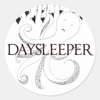 Pegatina Redonda Octopii (pegatina redondo)