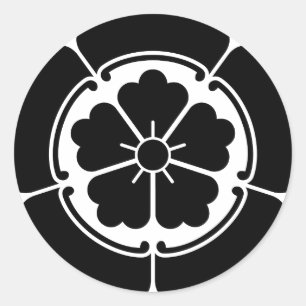 PEGATINA REDONDA ODA-ONODERA