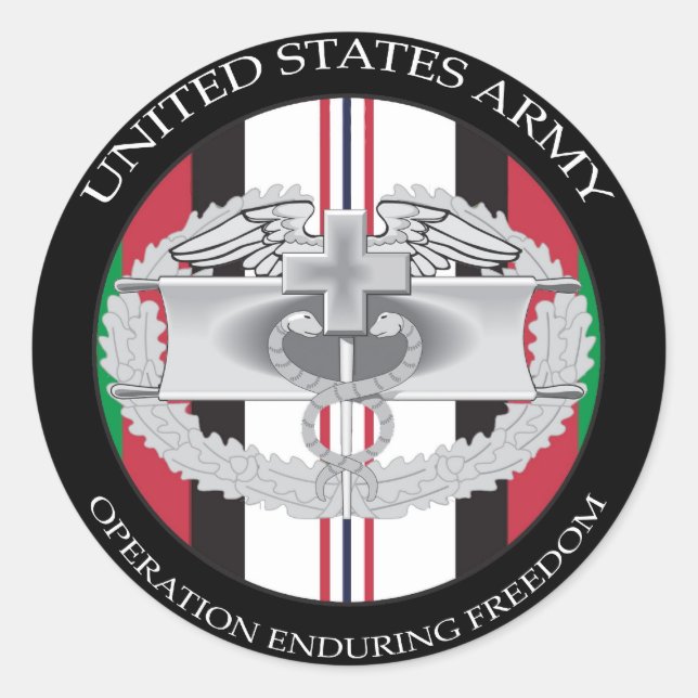 PEGATINA REDONDA OEF CMB (Anverso)