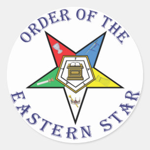 PEGATINA REDONDA OES PUESTO LETRAS