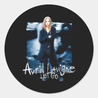 Pegatina Redonda Oficial Avril Lavigne Let Go