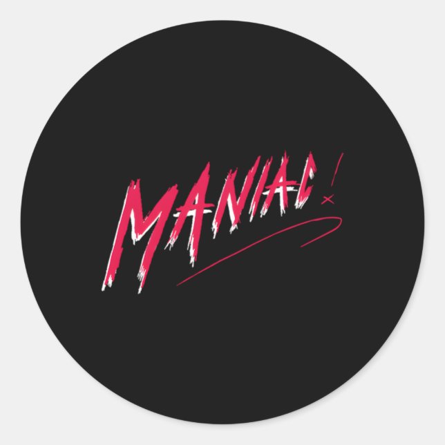 Pegatina Redonda Oficial Conan Gray Iac (Anverso)