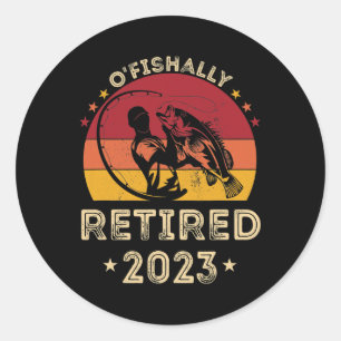 Pegatina Redonda O'Fishally Retirada 2023