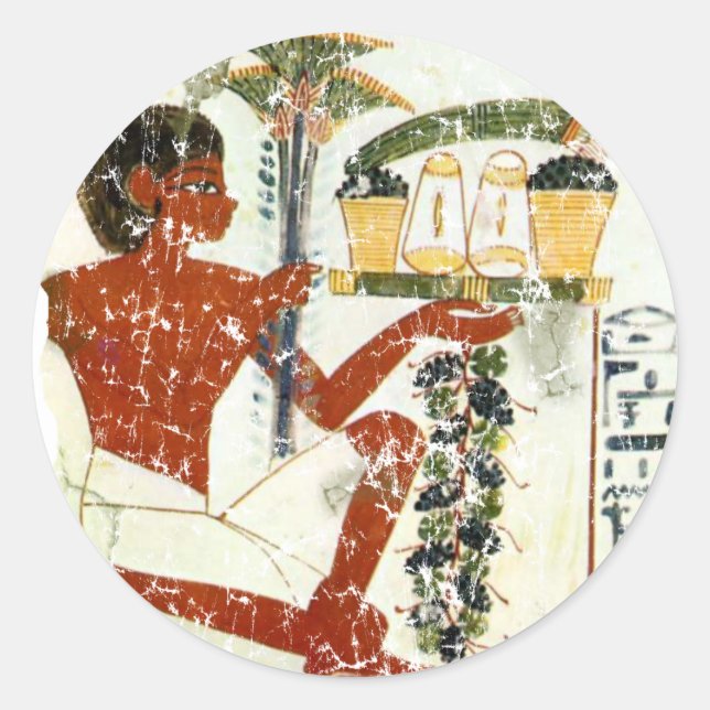 Pegatina Redonda ofrenda de niños (Anverso)