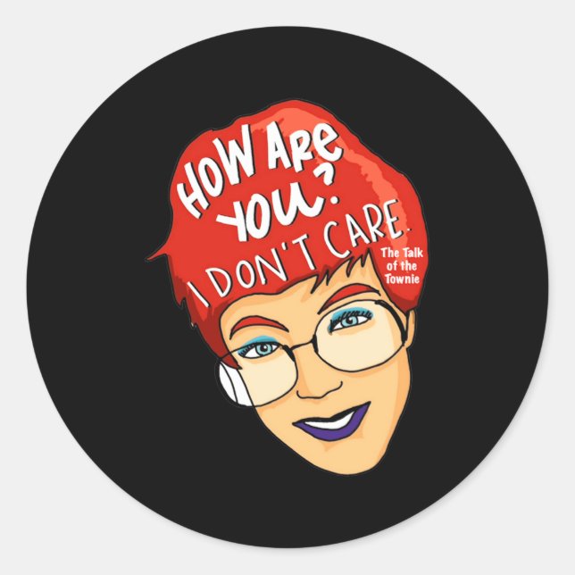 Pegatina Redonda Og Pammy  (Anverso)