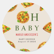 Oh Baby Pizza Tomates Olivia Green Baby Shower