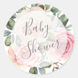 Pegatina Redonda Oh Baby Seal