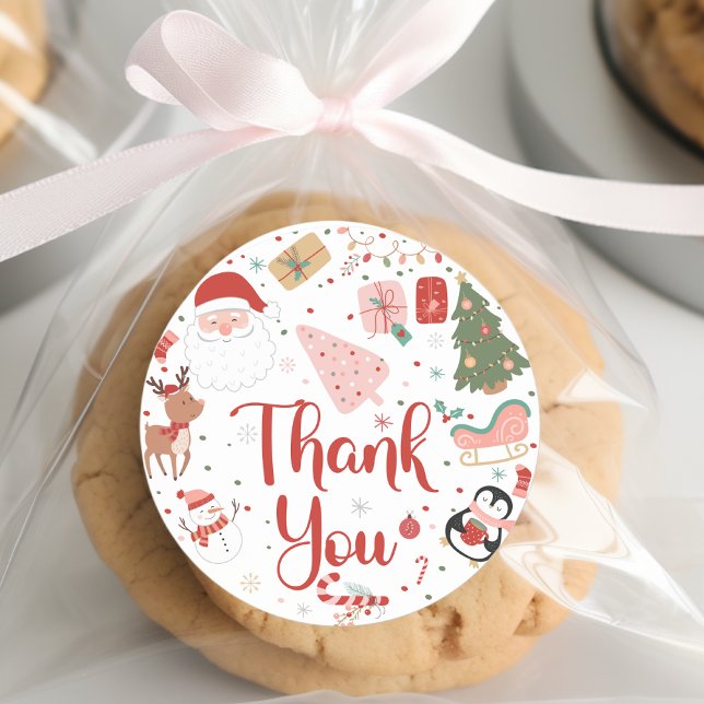 Pegatina Redonda Oh, qué navidades divertidos cumpleaños (Subido por el creador)