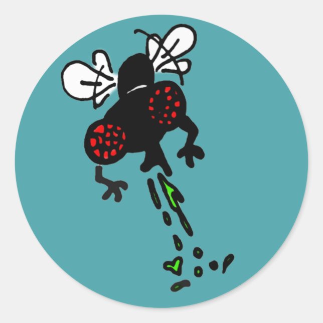 Pegatina Redonda Ojezo en esto (Anverso)