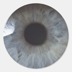 Pegatina Redonda Ojo
