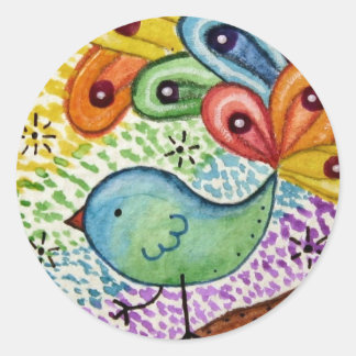 Pegatina Redonda "Ojo Del Observador"