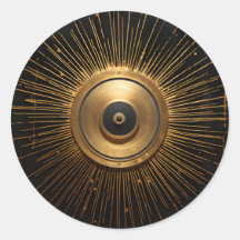 Ojo malo negro y oro oculto