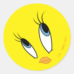 Pegatina Redonda Ojos dulces TWEETY™