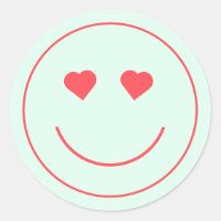 Ojos felices del corazón | Mint Green
