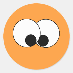 PEGATINA REDONDA OJOS GOOGLY