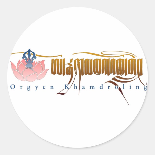 Pegatina Redonda OKL Sticker (Anverso)