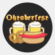 Oktoberfest Beer Bratwurst Pretzel
