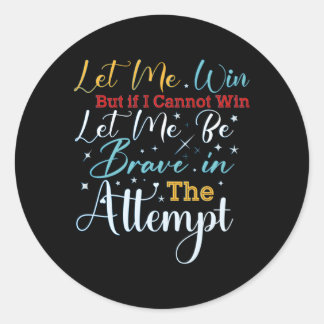 Pegatina Redonda Olimpiadas especiales me permiten ganar