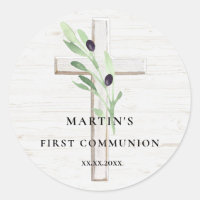 Olive branch white wood Cross First Community
