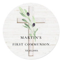 Olive branch white wood Cross First Community
