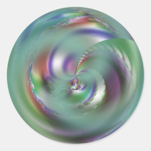 Pegatina Redonda Olmo