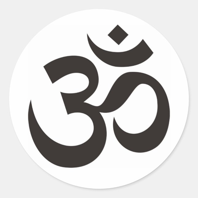 Pegatina Redonda om (Anverso)