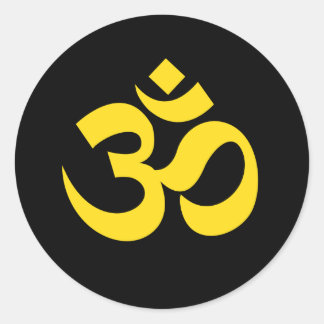 Pegatina Redonda Om Pegatinas