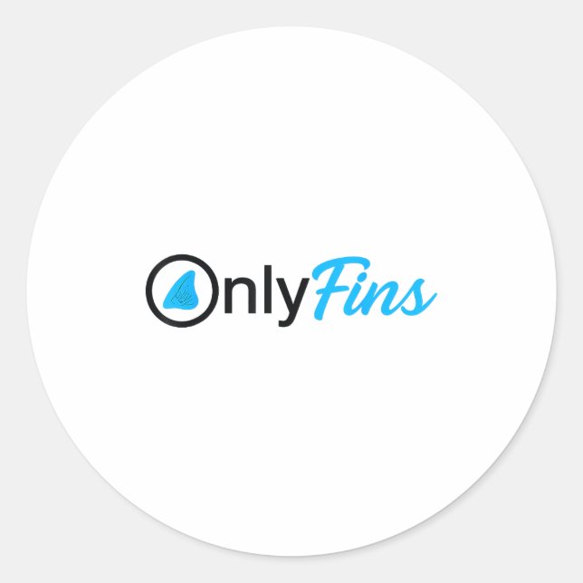 Pegatina Redonda Only Adise Fins Funny B Salmon And Steelhead Fishi (Anverso)