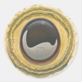 Pegatina Redonda Onyx Core
