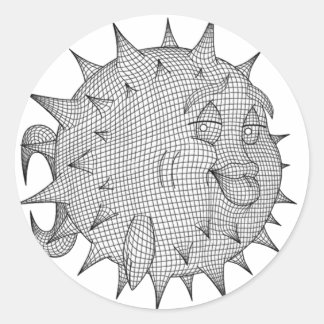 Pegatina Redonda OpenBSD