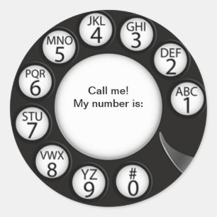 Pegatina Redonda ¡OPUS llame al hombre!