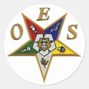 PEGATINA REDONDA ORDEN DE LA ESTRELLA ORIENTAL
