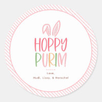 Orejas de conejo de Purim alegre