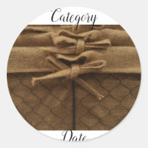 ¡ORGANIZAR! Etiquetas de cesta