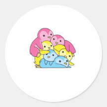 Orgullo de Bandera Pansexual Lgbtq Cute Pingüino