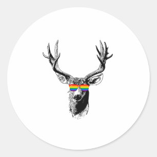 PEGATINA REDONDA ORGULLO DE BUCK