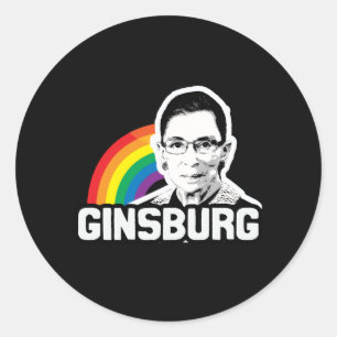 Pegatina Redonda Orgullo de Ginsburg