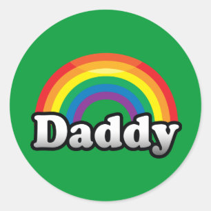 PEGATINA REDONDA ORGULLO DE PAPÁ