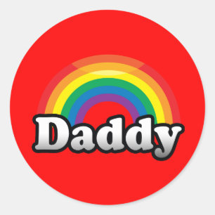 PEGATINA REDONDA ORGULLO DE PAPÁ